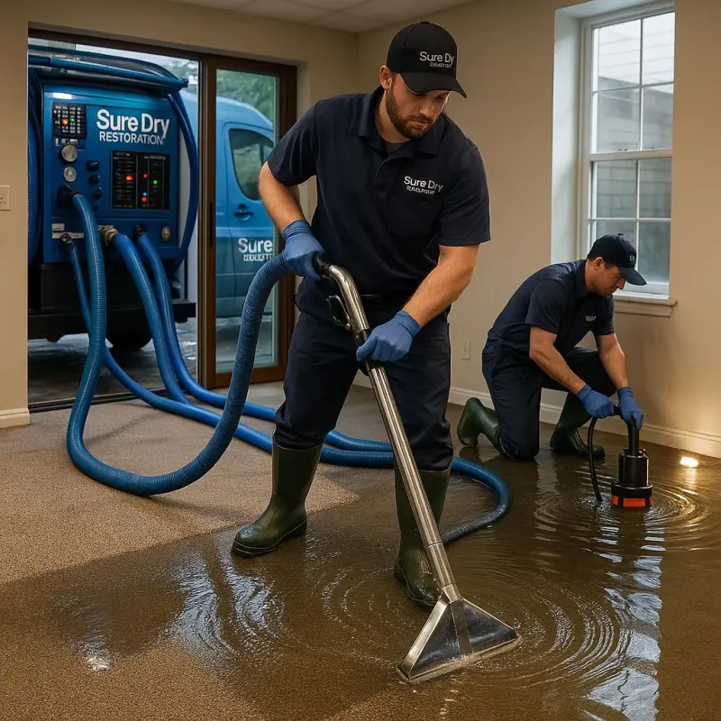 Water Extraction and Removal process in Frankfort, KY